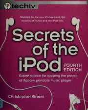 Cover of: Secrets of the iPod by Christopher Breen