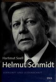 Cover of: Helmut Schmidt by Hartmut Soell
