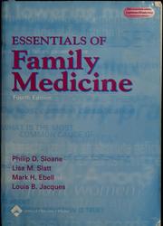 Cover of: Essentials of family medicine