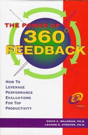 Cover of: The power of 360⁰ feedback by David A. Waldman