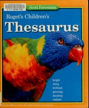 Cover of: Roget's children's thesaurus