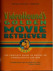 Cover of: VideoHound's golden movie retriever 2007 by Jim Craddock