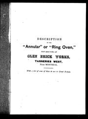 Description of the "Annular" or "Ring Oven" by John Leeming