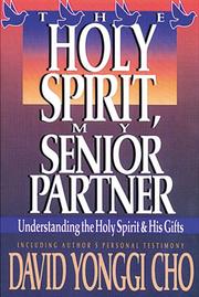 Cover of: Holy Spirit My Senior Partner by David Yonggi Cho, Paul Yonggi