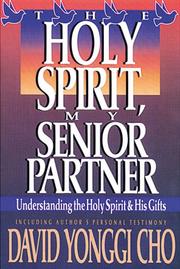 Cover of: The Holy Spirit, my senior partner by Cho, Yong-gi