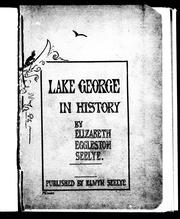 Cover of: Lake George in history by Elizabeth Eggleston Seelye