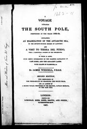 Cover of: A voyage towards the South Pole, performed in the years 1822-24 by James Weddell, James Weddell