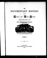 Cover of: The Documentary history of the state of New-York