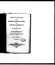 Cover of: History of the missions of the Methodist Episcopal Church: from the organization of the missionary society to the present time