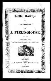 Cover of: Little Downy, or, The history of a field-mouse by Susanna Moodie