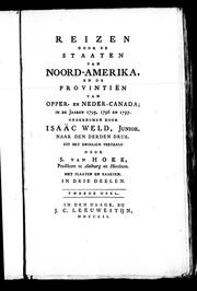 Reizen door de staaten van Noord-Amerika, en de provintiën van Opper-en Neder-Canada; in de jaaren 1795, 1796 en 1797 by Isaac Weld