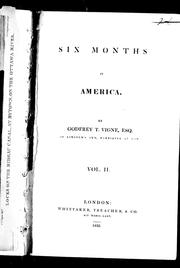 Cover of: Six months in America