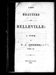 Cover of: The beauties of Belleville: a poem