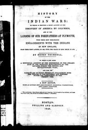 Cover of: History of the Indian wars by Henry Trumbull