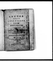 Cover of: Letter addressed to the addressers, on the late proclamation by Thomas Paine