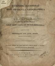Cover of: Duo opuscula geographica