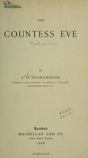 Cover of: The Countess Eve by J. H. Shorthouse, J. H. Shorthouse