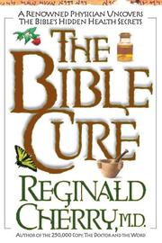 Cover of: The Bible cure