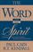 Cover of: The Word and the Spirit