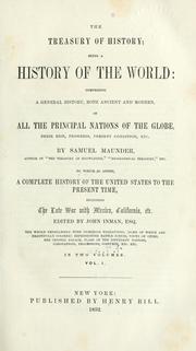 Cover of: The treasury of history by Maunder, Samuel