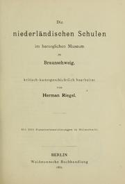 Cover of: Beiträge zur niederländischen Kunstgeschichte