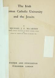 Cover of The Irish Roman Catholic university and Jesuits