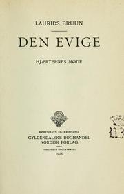 Cover of: Den evige