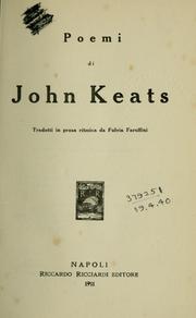 Cover of: Poemi: tradotti in prosa ritmica da Fulvia Faruffini