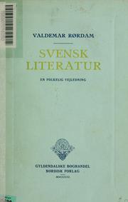 Cover of: Svensk literatur: en folkelig vejledning