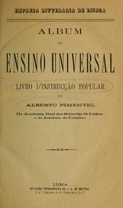 Cover of: Album de ensino universal by Pimentel, Alberto