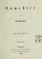 Cover of: Comedier by Thomas Overskou