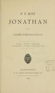 Cover of: Jonathan og andre fortællinger