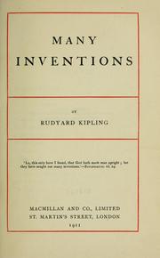 Many Inventions (Collected Works of Rudyard Kipling) par Rudyard Kipling