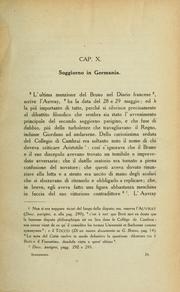 Cover of: Vita di Giordano Bruno by Vincenzo Spampanato