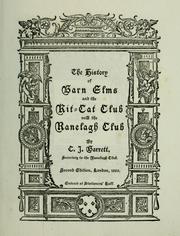 Cover of: The history of Barn Elms and the Kit Cat Club, now the Ranelagh Club by C. J. Barrett