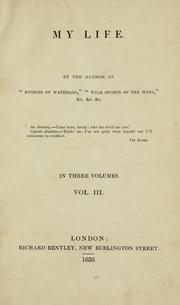 Cover of: My life by W. H. (William Hamilton) Maxwell, W. H. (William Hamilton) Maxwell