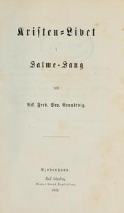 Cover of: Salmer og aandelige sange