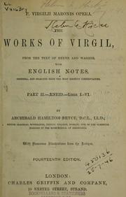 Cover of: Opera by Publius Vergilius Maro