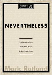 Cover of: Nevertheless by Mark Rutland