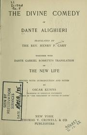 Cover of: The divine comedy by Dante Alighieri, Dante Alighieri