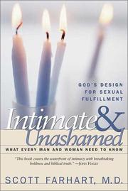 Cover of: Intimate and Unashamed by Scott Farhart