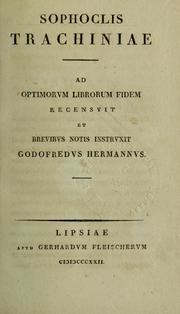 Cover of: Tragoediae