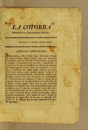 Cover of: La Cotorra by Maury A. Bromsen, Maury A. Bromsen