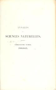 Cover of: Note sur les coléoptères du genre Eurhinus, de la famille des curculioniens