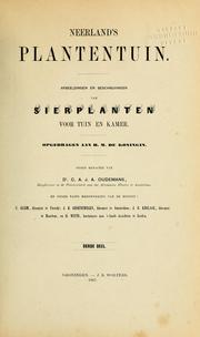 Cover of: Neerland's Plantentuin: Afbeeldingen en beschrijvingen van sierplanten voor tuin en kamer