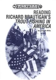 Cover of: Reading Richard Brautigan's Trout Fishing in America