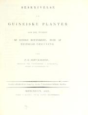 Beskrivelse af Guineiske planter by Christian Friederich Schumacher