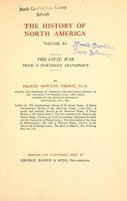 Cover of: The Civil War from a northern standpoint