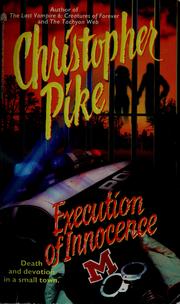 Cover of: Execution of innocence by Christopher Pike