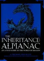 Cover of: The inheritance almanac: an A-to-Z guide to the world of Eragon